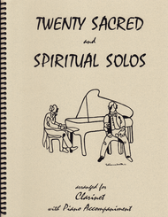 20 Sacred and Spiritual Solos for Clarinet Sheet Music by Various
