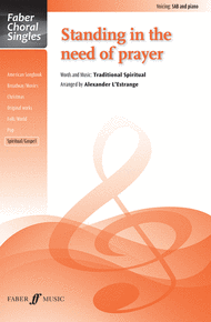 Standing in the Need of Prayer Sheet Music by Alexander L'Estrange