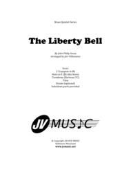 The Liberty Bell-March for Brass Quintet Sheet Music by John Philip Sousa