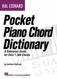 Hal Leonard Pocket Piano Chord Dictionary Sheet Music by Andrew Dubrock