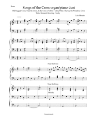 Songs of the Cross Organ/Piano Duet Sheet Music by George Bennard