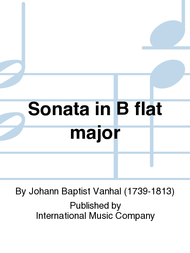 Sonata in B flat major Sheet Music by Johann Baptist Vanhal