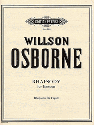 Rhapsody For Bassoon Sheet Music by Willson Osborne
