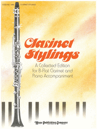 Clarinet Stylings Sheet Music by Christine D. Anderson
