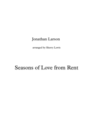 Seasons Of Love STRING QUARTET (for string quartet) Sheet Music by Jonathan Larson
