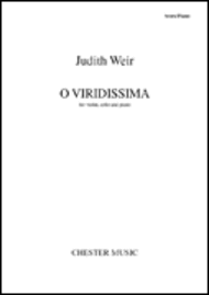 O Viridissima Sheet Music by Judith Weir