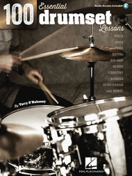 100 Essential Drumset Lessons Sheet Music by Terry O'Mahoney