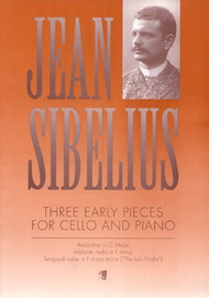 Three Early Pieces Sheet Music by Jean Sibelius