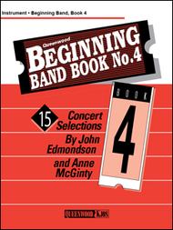 Beginning Band Book No. 4 - Conductor/CD Sheet Music by John Edmondson