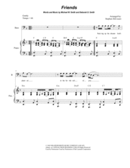 Friends (for Vocal Trio - SAB) Sheet Music by Michael W. Smith