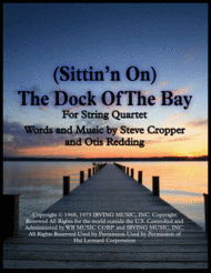 (Sittin' On) The Dock Of The Bay for String Quartet Sheet Music by Otis Redding