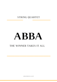 The Winner Takes It All  from MAMMA MIA! Sheet Music by Benny Andersson/Bjorn Ulvaeus