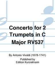 Concerto for 2 Trumpets in C Major RV537 Sheet Music by Antonio Vivaldi