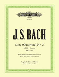 Suite (Overture) No. 2 in B minor BWV 1067 Sheet Music by Johann Sebastian Bach