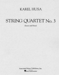 String Quartet No. 3 Sheet Music by Karel Husa