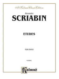 Etudes Sheet Music by Alexander Scriabin