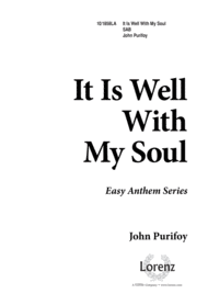 It Is Well With My Soul Sheet Music by John Purifoy