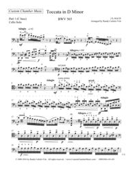 Bach Toccata in D Minor