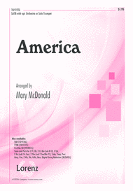 America Sheet Music by Mary McDonald