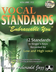 Volume 113 - "Embraceable You" - Vocal Standards Sheet Music by Jamey Aebersold
