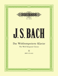 Well-Tempered Clavier - Volume 2 Sheet Music by Johann Sebastian Bach