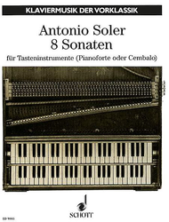 Sonatas 8 - Piano Sheet Music by Padre Antonio Soler