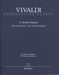 Die Vier Jahreszeiten Sheet Music by Antonio Vivaldi