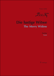 Die lustige Witwe Sheet Music by Franz Lehar