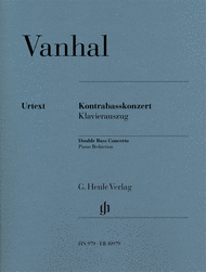 Double Bass Concerto Sheet Music by Johann Baptist Vanhal