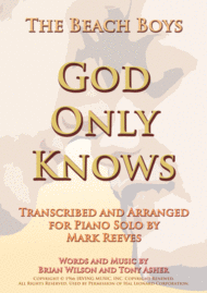 God Only Knows - piano solo Sheet Music by The Beach Boys