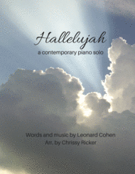 Hallelujah (contemporary arrangement for intermediate piano) Sheet Music by Leonard Cohen