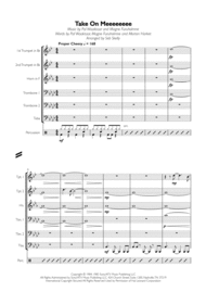 Take On Me - A-ha for Brass Sextet Sheet Music by a-ha