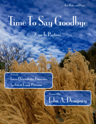 Time To Say Goodbye (Trio for Two Flutes and Piano) Sheet Music by Sarah Brightman with Andrea Bocelli