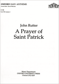 A Prayer of Saint Patrick Sheet Music by John Rutter