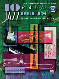 10 Easy Jazz Duets - Eb Edition Sheet Music by John La Porta