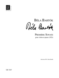 Violin Sonata No. 1 Sheet Music by Bela Bartok