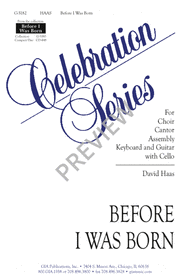 Before I Was Born Sheet Music by David Haas