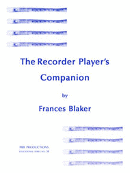 Recorder Player's Companion Sheet Music by Frances Blaker