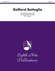 Galliard Battaglia Sheet Music by Samuel Scheidt