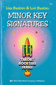 Bastien Theory Boosters: Minor Key Signatures Sheet Music by Lisa Bastien