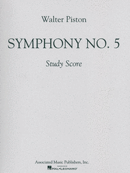 Symphony No. 5 Sheet Music by Walter Piston