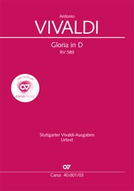 Gloria in D Sheet Music by Antonio Vivaldi