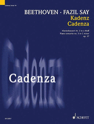 Kadenz op. 37 Sheet Music by Fazil Say
