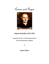 Canon and Gigue Sheet Music by Johann Pachelbel