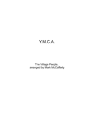 YMCA for Steel Drum Band Sheet Music by The Village People