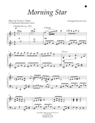 Morning Star Sheet Music by Lorie Line
