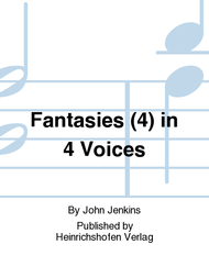 Fantasies (4) in 4 Voices Sheet Music by John Jenkins