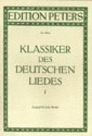 Classics of the German Lied Sheet Music by Various