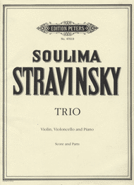 Trio Sheet Music by Soulima Stravinsky