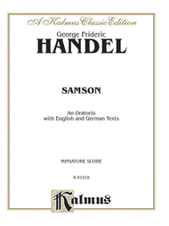 Samson (1743) Sheet Music by George Frideric Handel